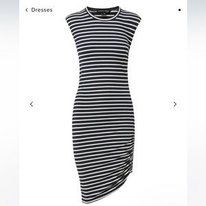 Veronica Beard Brompton Stripped Dress